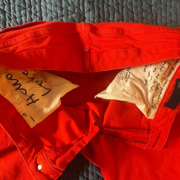 Red Boden Soho Skinny Jeans 10 long - Picture 3 of 6